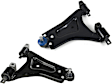 SET-MEMK80388 Front, Driver and Passenger Side, Lower Control Arm, With ball joint(s), Supreme Series