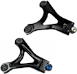 SET-MEMK80390 Front, Driver and Passenger Side, Lower Control Arm, With ball joint(s), Supreme Series
