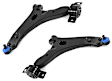 SET-MEMK80406 Front, Driver and Passenger Side, Lower Control Arm, With ball joint(s), Supreme Series