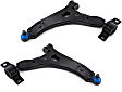 SET-MEMK80408 Front, Driver and Passenger Side, Lower Control Arm, With ball joint(s), Supreme Series