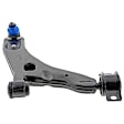 SET-MEMK80408 Front, Driver and Passenger Side, Lower Control Arm, With ball joint(s), Supreme Series