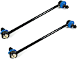 SET-MEMK80450-F Front, Driver and Passenger Side Sway Bar Link, Supreme Series