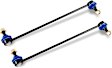 SET-MEMK80477 Front, Driver and Passenger Side Sway Bar Link, Sedan, Supreme Series