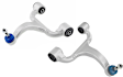 SET-MEMK80548 Front, Driver and Passenger Side, Upper Control Arm, Supreme Series