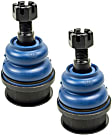 SET-MEMK80629-2 Front, Driver and Passenger Side, Lower Ball Joint Supreme Series