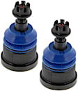 SET-MEMK80635-2 Front, Driver and Passenger Side, Lower Ball Joint Supreme Series