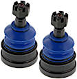 SET-MEMK80660-2 Front, Driver and Passenger Side, Upper Ball Joint Supreme Series