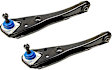 SET-MEMK8123-2 Front, Driver and Passenger Side, Lower Control Arm, With ball joint(s), Supreme Series
