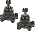 SET-MEMK8142-2 Front, Driver and Passenger Side, Upper Ball Joint Supreme Series