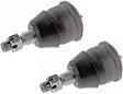 SET-MEMK8197-2 Front, Driver and Passenger Side, Lower Ball Joint Supreme Series