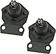 SET-MEMK8209-2 Front, Driver and Passenger Side, Lower Ball Joint Supreme Series