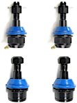 SET-MEMK8412T-F Front, Driver and Passenger Side, Upper and Lower Ball Joint Supreme Series
