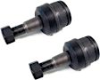 SET-MEMK8414-2 Front, Driver and Passenger Side, Upper Ball Joint Supreme Series
