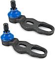 SET-MEMK8600-2 Front, Driver and Passenger Side, Upper Ball Joint Supreme Series