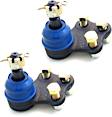 SET-MEMK8647-2 Front, Driver and Passenger Side, Lower Ball Joint Supreme Series