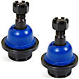 SET-MEMK8771T-2 Front, Driver and Passenger Side, Lower Ball Joint Supreme Series