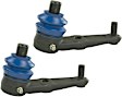SET-MEMK8773-2 Front, Driver and Passenger Side, Lower Ball Joint Supreme Series