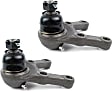 SET-MEMK9009-2 Front, Driver and Passenger Side, Lower Ball Joint Supreme Series