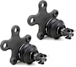 SET-MEMK9011-2 Front, Driver and Passenger Side, Lower Ball Joint Supreme Series
