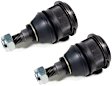 SET-MEMK9025-2 Front, Driver and Passenger Side, Lower Ball Joint Supreme Series