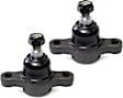 SET-MEMK90374-2 Front, Driver and Passenger Side, Lower Ball Joint Supreme Series