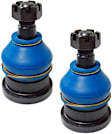 SET-MEMK90386-2 Front, Driver and Passenger Side, Lower Ball Joint Supreme Series
