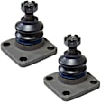 SET-MEMK9041-2 Front, Driver and Passenger Side, Lower Ball Joint Supreme Series