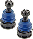 SET-MEMK90434-2 Front, Driver and Passenger Side, Lower Ball Joint Supreme Series