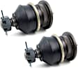 SET-MEMK9044-2 Front, Driver and Passenger Side, Upper Ball Joint Supreme Series