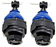 SET-MEMK90492-F Front, Driver and Passenger Side, Upper Ball Joint Supreme Series