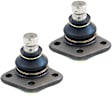 SET-MEMK9061-2 Front, Driver and Passenger Side, Lower Ball Joint Supreme Series