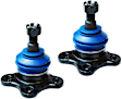 SET-MEMK90685-2 Front, Driver and Passenger Side, Upper Ball Joint Supreme Series