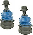 SET-MEMK90691-2 Front, Driver and Passenger Side, Lower Ball Joint Supreme Series