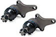 SET-MEMK9344-2 Front, Driver and Passenger Side, Lower Ball Joint Supreme Series