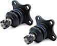SET-MEMK9346-2 Front, Driver and Passenger Side, Lower Ball Joint Supreme Series
