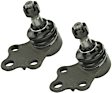 SET-MEMK9371-2 Front, Driver and Passenger Side, Lower Ball Joint Supreme Series