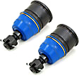 SET-MEMK9385 Front, Driver and Passenger Side, Lower Ball Joint Supreme Series