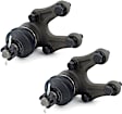 SET-MEMK9533-2 Front, Driver and Passenger Side, Lower Ball Joint Supreme Series
