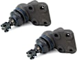 SET-MEMK9551-2 Front, Driver and Passenger Side, Lower Ball Joint Supreme Series