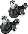 SET-MEMK9645-2 Front, Driver and Passenger Side, Lower Ball Joint Supreme Series