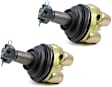 SET-MEMK9664-2 Front, Driver and Passenger Side, Upper Ball Joint Supreme Series
