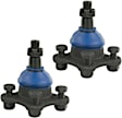 SET-MEMK9810-2 Front, Driver and Passenger Side, Upper Ball Joint Supreme Series