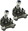 SET-MEMK9913-2 Front, Driver and Passenger Side, Lower Ball Joint Supreme Series
