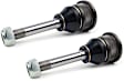 SET-MEMK9917-2 Front, Driver and Passenger Side, Lower, Inner Ball Joint Supreme Series