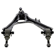SET-MEMK9928 Front, Driver and Passenger Side, Upper Control Arm, Supreme Series