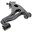 SET-MEMS101022 Front, Driver and Passenger Side, Lower Control Arm, Without ball joint(s), Supreme Series