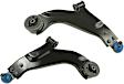 SET-MEMS101041 Front, Driver and Passenger Side, Lower Control Arm, Supreme Series