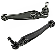 SET-MEMS101083 Front, Driver and Passenger Side, Lower, Rearward Control Arm, With ball joint(s), Supreme Series