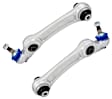 SET-MEMS101169 Front, Driver and Passenger Side, Lower, Rearward Control Arm, With ball joint(s), Supreme Series