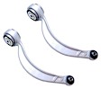 SET-MEMS101217-2 Front, Driver and Passenger Side, Lower Control Arm, Supreme Series